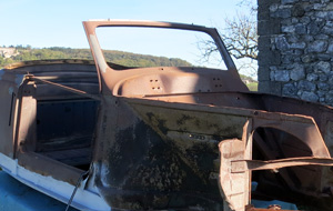 Peugeot 203 Cabriolet, avant sablage